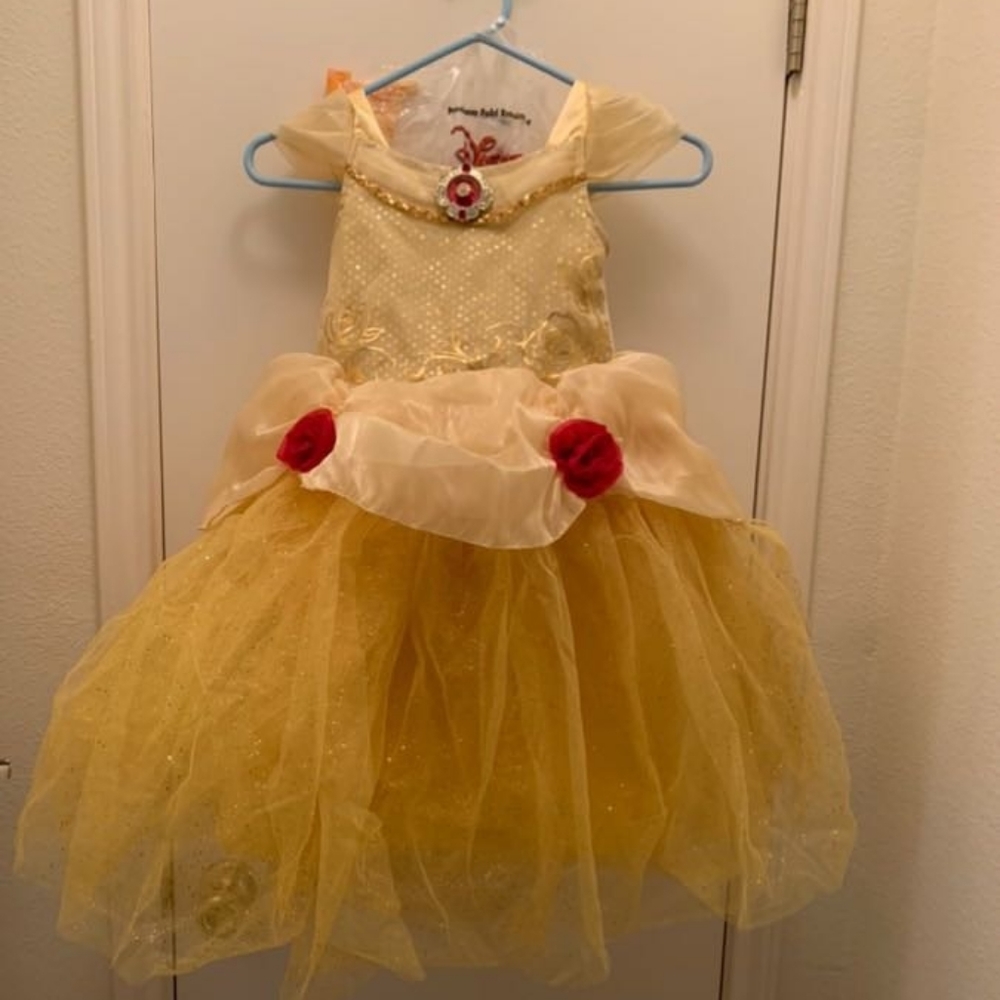 Disney Princess Belle Girl Costume Set